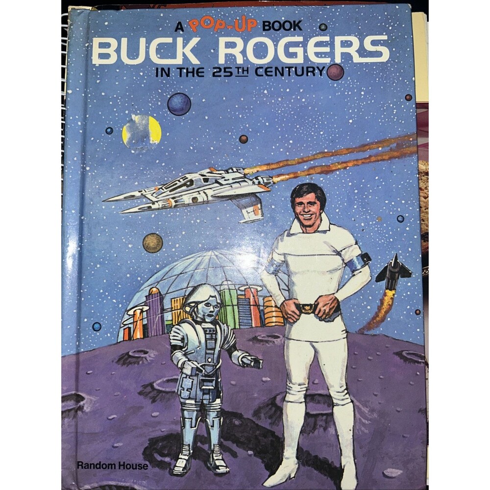 Vintage 1980 BUCK ROGERS in the 25th Century POP UP Book Random House